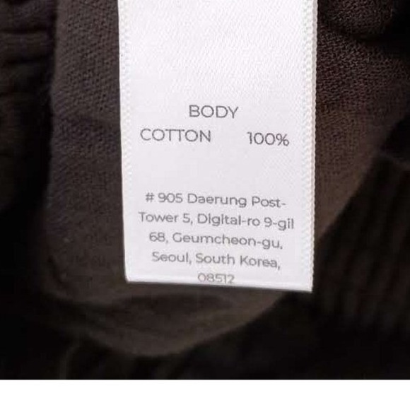 NOFLIK Black 100% Cotton Wide Leg Pants Smocked Waist Coastal Relaxed S NWT - Picture 11 of 15